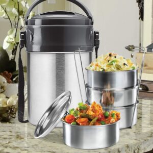 Milton steel on 4 lunch box